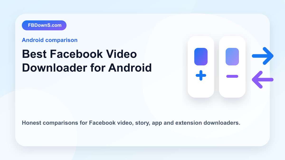 Best Facebook Video Downloader for Android feature image