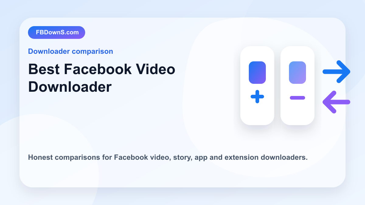 Best Facebook Video Downloader feature image